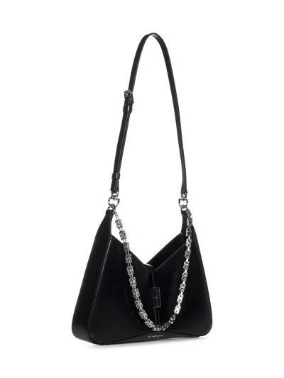 Shop Givenchy Cut Out Small Shoulder Bag In Black