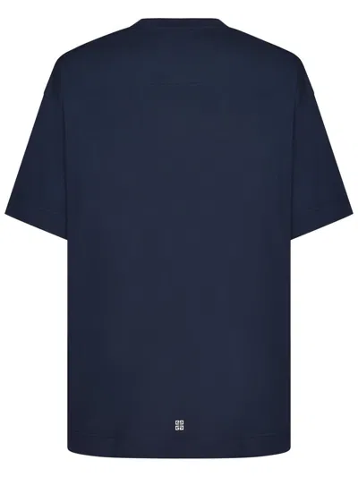 Shop Givenchy T-shirt In Blue