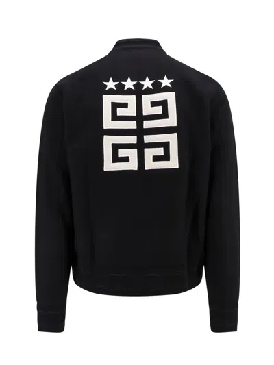 Shop Givenchy 4g Stars Jacket In Black