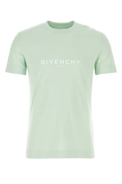 Shop Givenchy T-shirt In Aquagreen