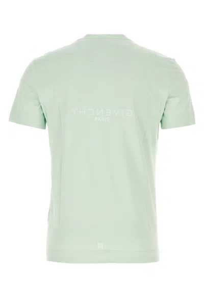 Shop Givenchy T-shirt In Aquagreen