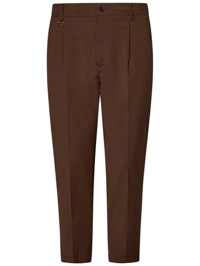 Shop Golden Craft Max Trousers In Brown