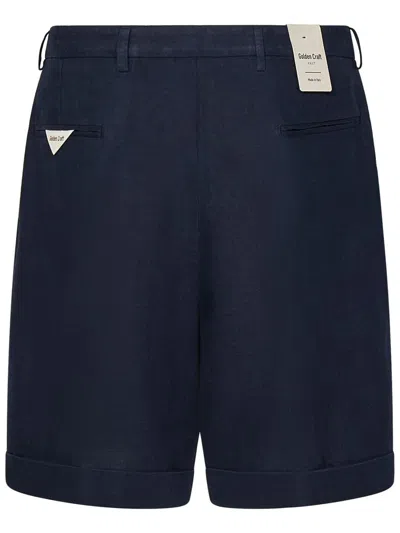 Shop Golden Craft Shorts In Blue