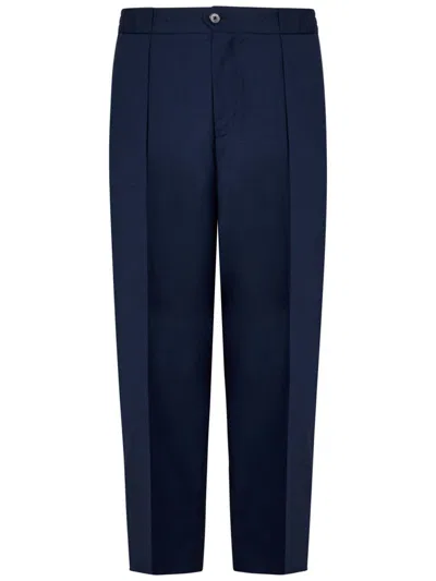 Shop Golden Craft Robin Trousers In Blue