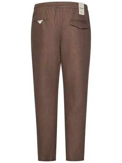 Shop Golden Craft Trousers In Brown