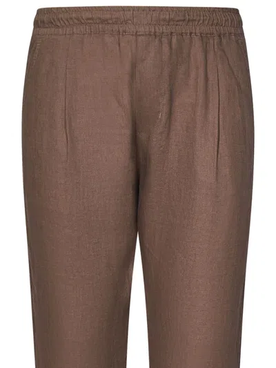 Shop Golden Craft Trousers In Brown