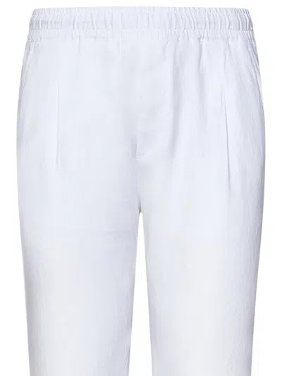 Shop Golden Craft Trousers In White