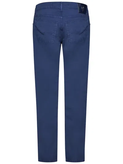 Shop Handpicked Orvieto Trousers In Blue