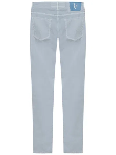 Shop Handpicked Orvieto Trousers In Clear Blue
