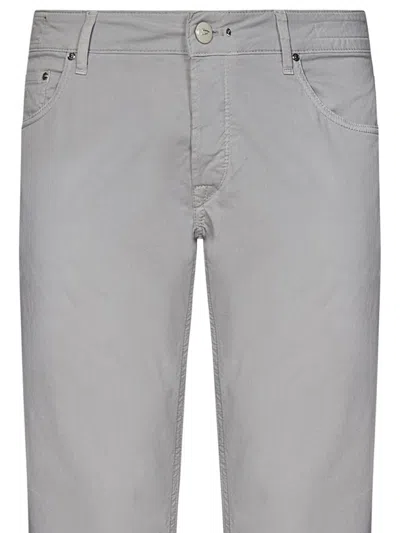 Shop Handpicked Orvieto Trousers In Grey