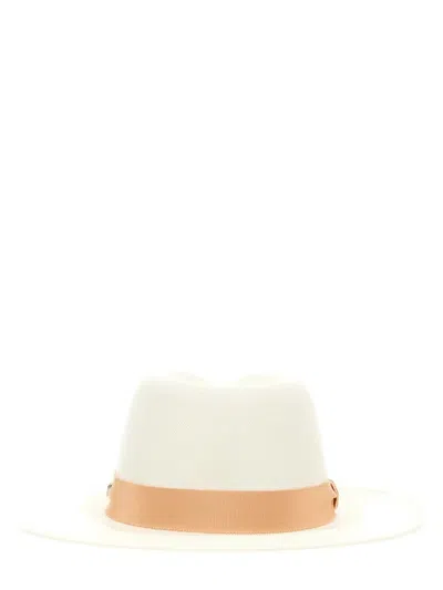 Shop Helen Kaminski Vitoria Hat In Ivory