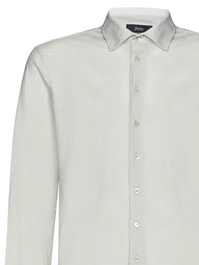 Shop Herno Shirt In Grey