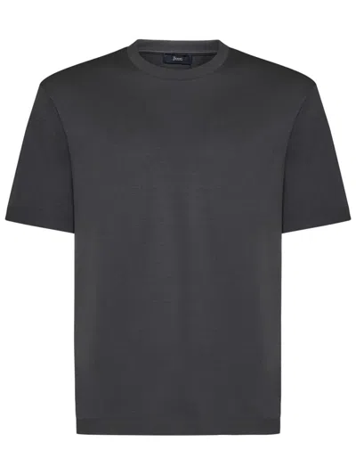 Shop Herno T-shirt In Grey