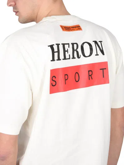 Shop Heron Preston Crewneck T-shirt In White