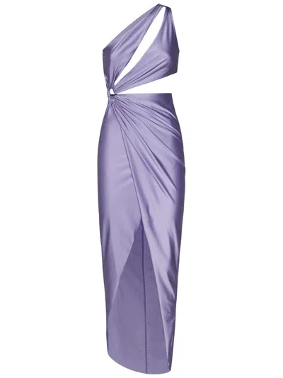 Shop House Of Amen Long Dress In Purple