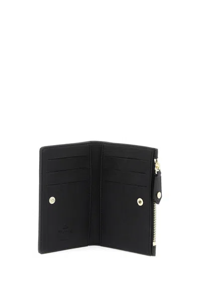 Shop Vivienne Westwood Ic "card Holder With Orb In Nero