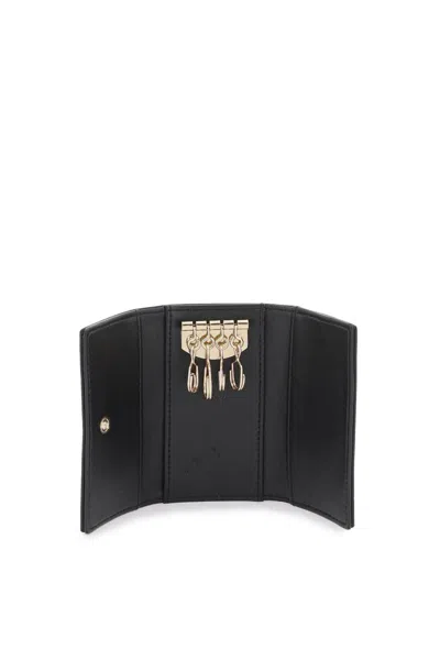 Shop Vivienne Westwood Ite Keychain With Orbit In Nero