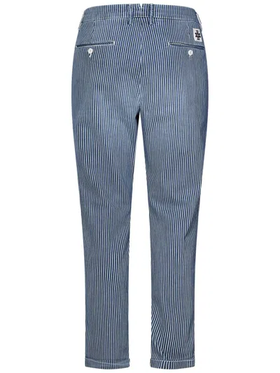 Shop Jacob Cohen Henry Trousers In Blue