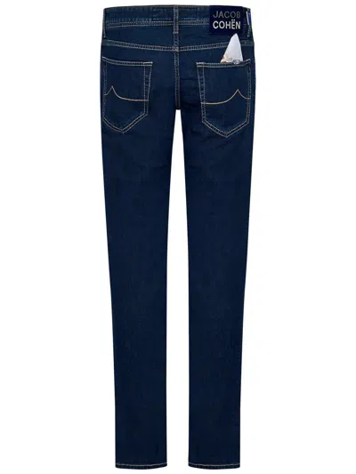 Shop Jacob Cohen Nick Slim Jeans In Blue