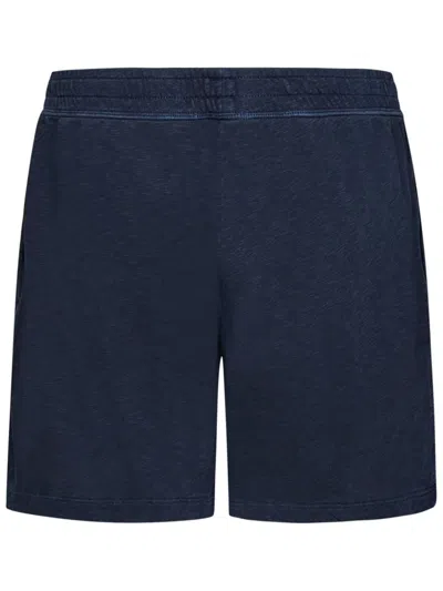 Shop James Perse Shorts In Blue