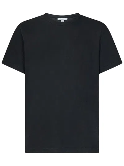Shop James Perse T-shirt In Carbone
