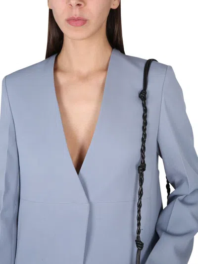 Shop Jil Sander Cotton Jacket In Azure