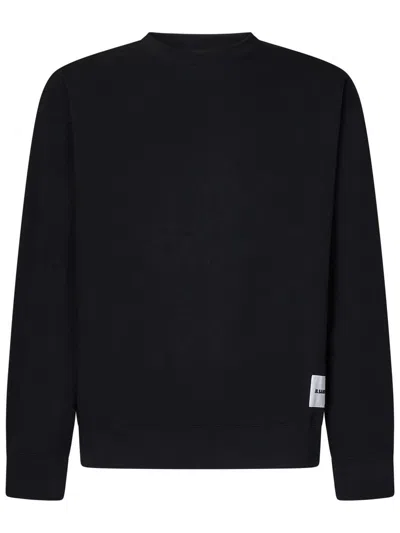Shop Jil Sander Sweatshirt In Black