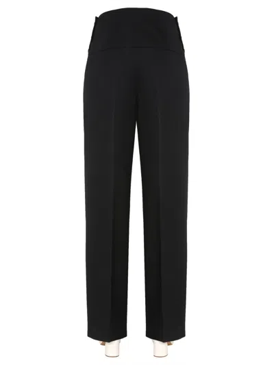 Jil Sander Slim Cut Tailored Trousers In Black