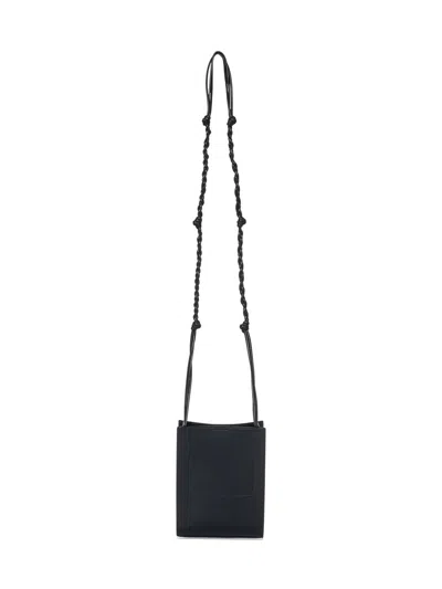 Shop Jil Sander Tangle Small Shoulder Bag In Black