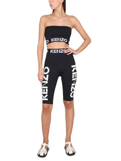 Shop Kenzo Cyclist With Logo In Black