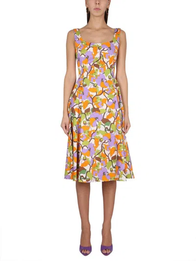 Shop La Doublej Sophia Dress In Multicolour