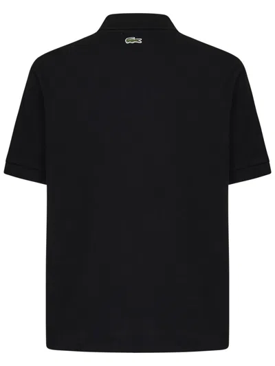 Shop Lacoste Original Polo L.12.12 Loose Fit Polo Shirt In Black