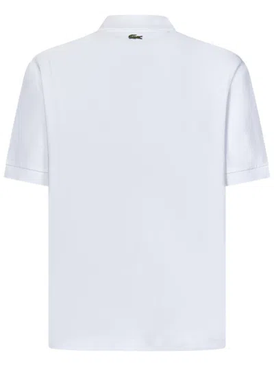 Shop Lacoste Original Polo L.12.12 Loose Fit Polo Shirt In White