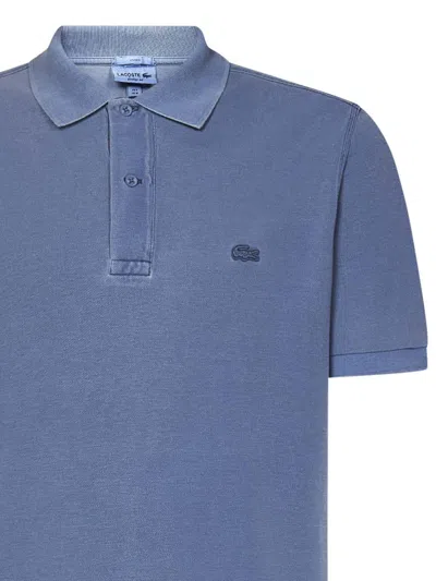 Shop Lacoste Polo Shirt In Clear Blue