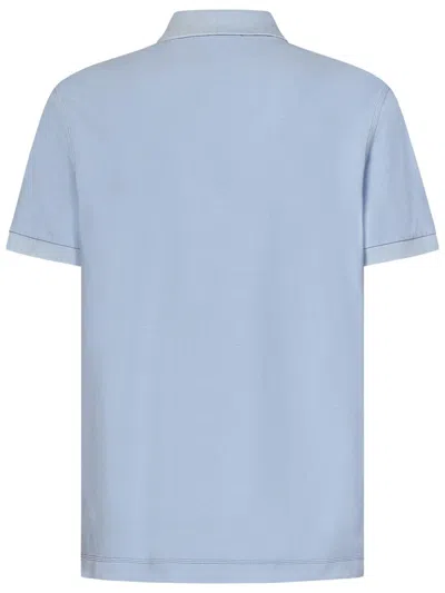 Shop Lacoste Polo Shirt In Clear Blue