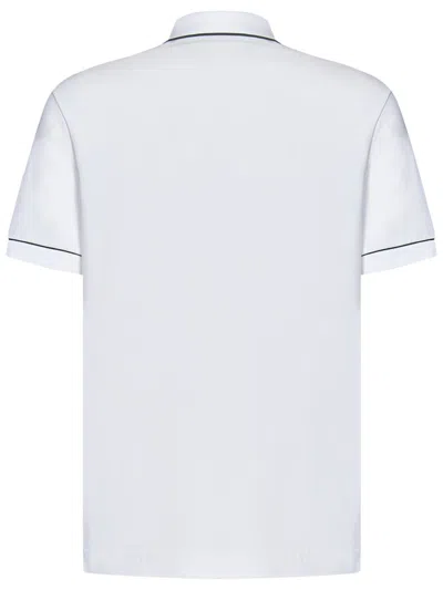 Shop Lacoste Smart Paris Polo Shirt In White