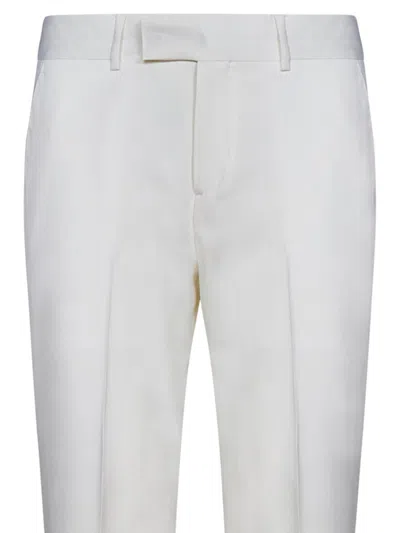 Shop Lardini Trousers In White