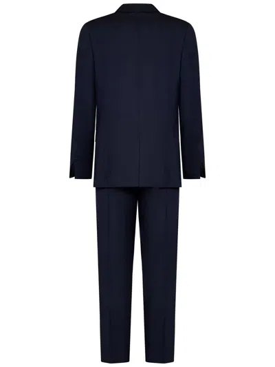 Shop Low Brand 2b Suit In Blue