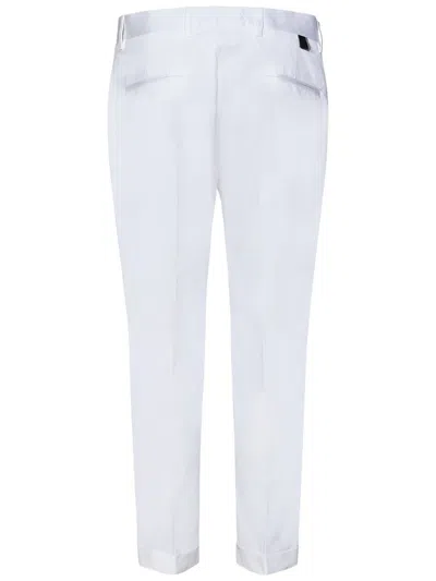 Shop Low Brand Cooper T1.7 Trousers In White