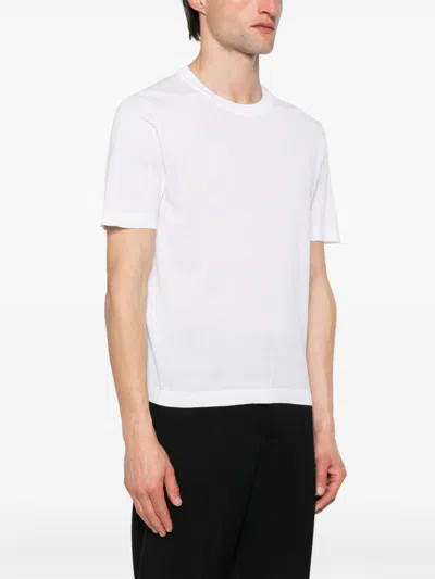 Shop Luigi Borrelli T-shirt In White
