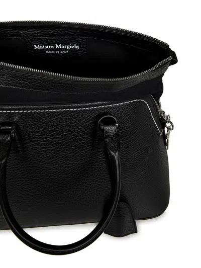 Shop Maison Margiela Top Handle Bags In Black