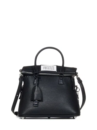 Shop Maison Margiela 5ac Classique Mini Shoulder Bag In Black