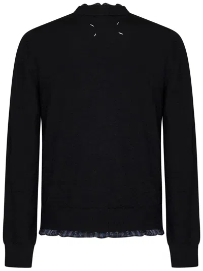 Shop Maison Margiela Distressed Sweater In Black