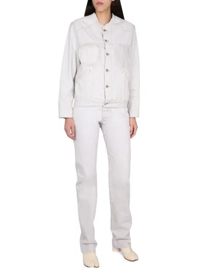 Shop Maison Margiela Jeans Memory Of In White