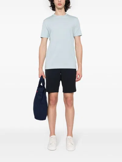 Shop Malo T-shirt In Clear Blue