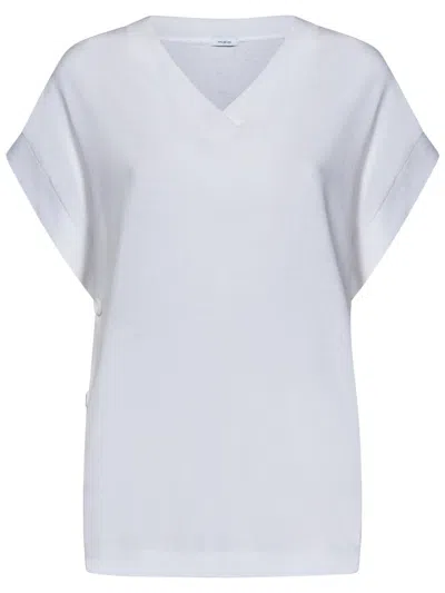 Shop Malo T-shirt In White