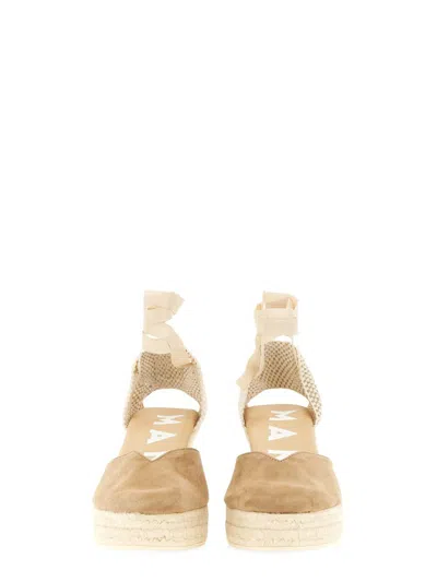 Manebi Hamptons Sandal In Dove