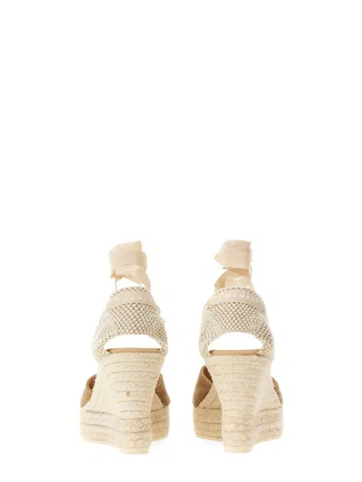 Manebi Hamptons Sandal In Dove