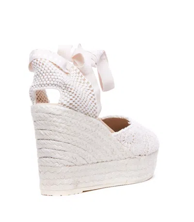Shop Manebi Sandals In White