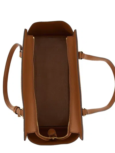 Shop Michael Kors Chantal Tote Bag In Brown